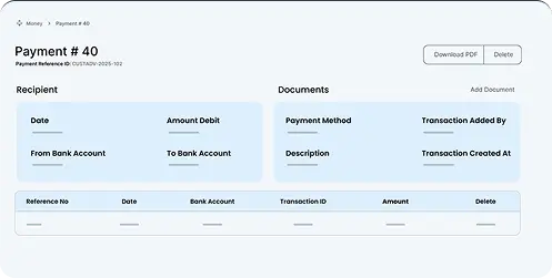 Payment Customer 1