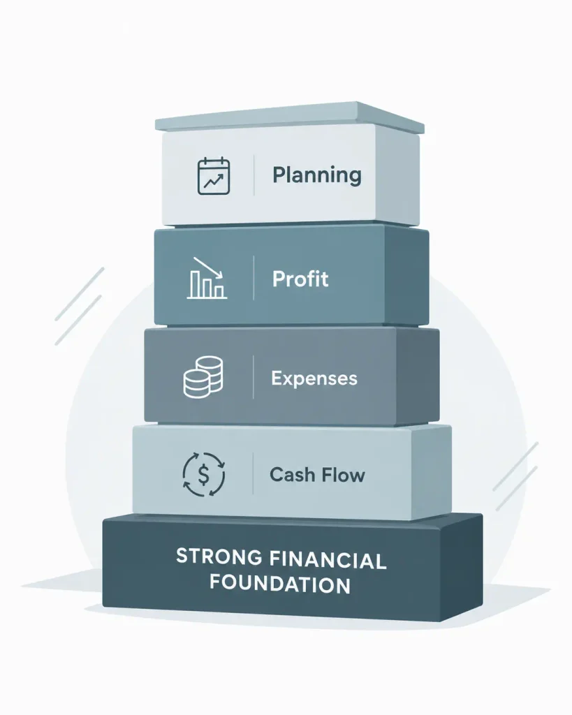 strong financial foundation